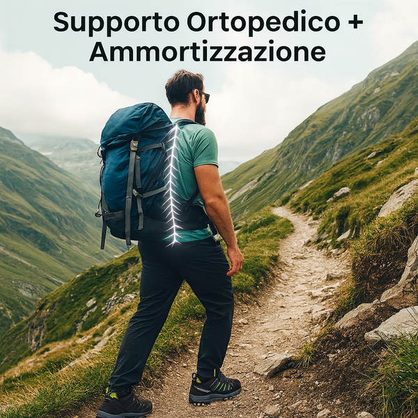 Scarpe trekking ortopediche- Antiscivolo e antisporco